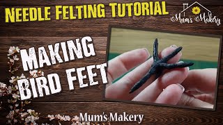 Making Bird Feet Tutorial  / How To
