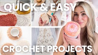 20+ Quick & Easy FREE Crochet Patterns You Can Make Today