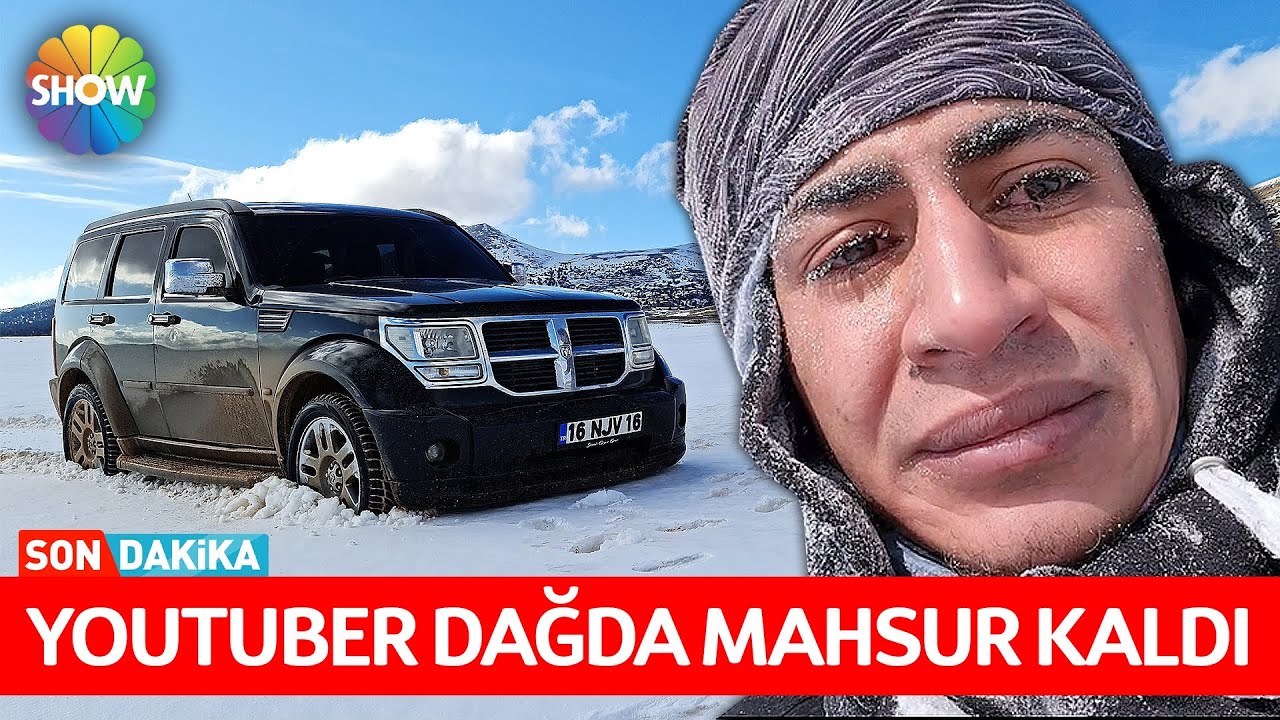 DAĞDA MAHSUR KALDIK !! Haberlere Çıktık | Siyah Giyen Genç