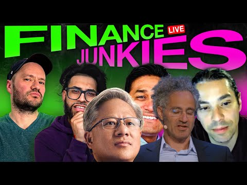 PALANTIR RALLIES 8%, NDVA ABOVE $300, WHAT IS GOING ON!? | finance junkies Episode cover