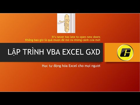 Video Học lập trình VBA Excel hướng dẫn sử dụng code macro... - youtube