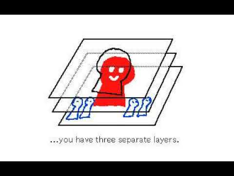 Flipnote Studio 3D - Layers