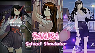 || kumpulan tik tok sakura school simulator || part #6 #sakuraschoolsimulatorindonesia