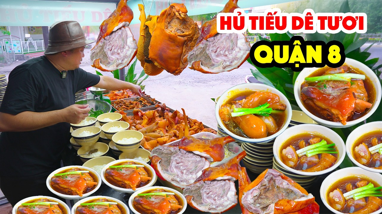 Anh Trai Bán Hủ Tiếu Dê Tươi Siêu Ngon Cách Làm Độc Đáo Ở Sài Gòn