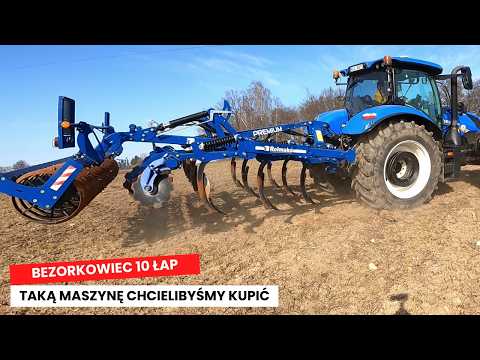 Rolmako U436 Premium - the no-tillage tiller I'd like to buy. Machine presentation and test.