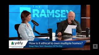 Dave Ramsey claims God owns all 16 of his houses