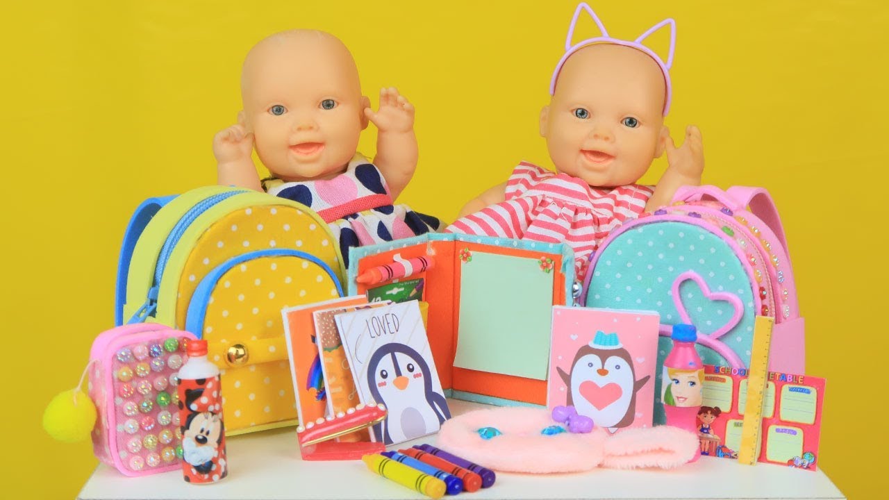 MATERIAL ESCOLAR MEGIE E MIA 2019! Lilly Doll YouTube