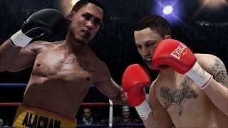 Miguel Berchelt vs Oscar Valdez Full Fight - Fight Night Champion Simulation