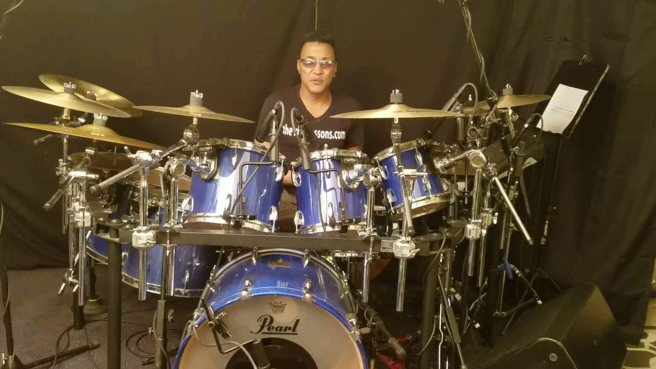 Sean Rickman on Pearl Drums