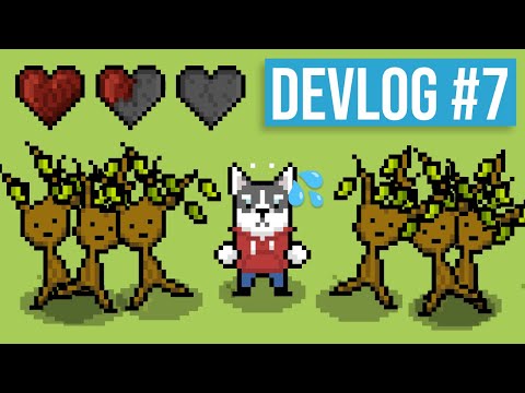Health, Hurtboxes, and Fixing Overlapping Enemies | Godot Devlog #7