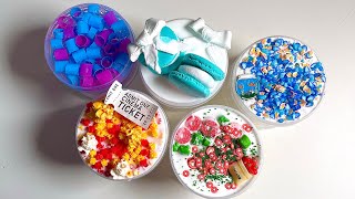 물젤리도 화글도 다 재밌어요🥹🤍 | 진라임 | Slime asmr | No talking