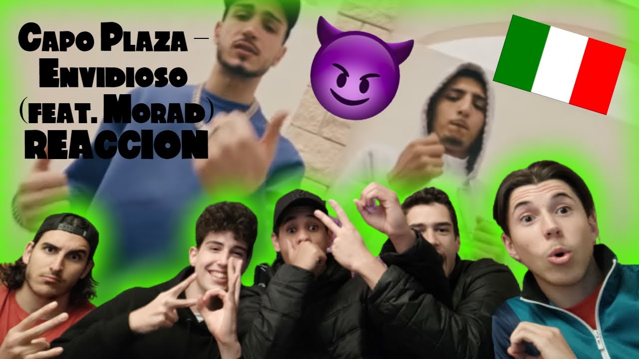 Capo Plaza – Envidioso (feat. Morad) // Reacción // Tem HOTT