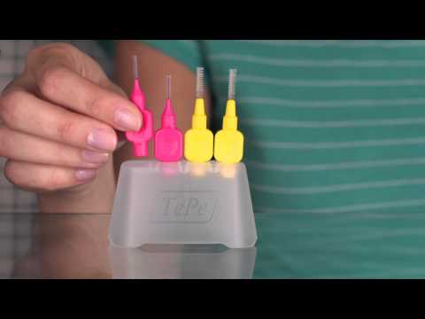 How to use a TePe Interdental Brush