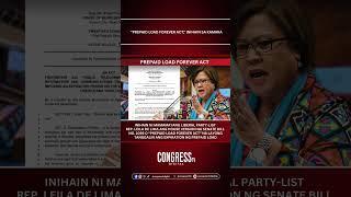 “Prepaid Load Forever Act,” inihain sa Kamara