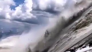 Celebrity Incredible! Ice avalanche on Mount Marmolada in Italy Profile