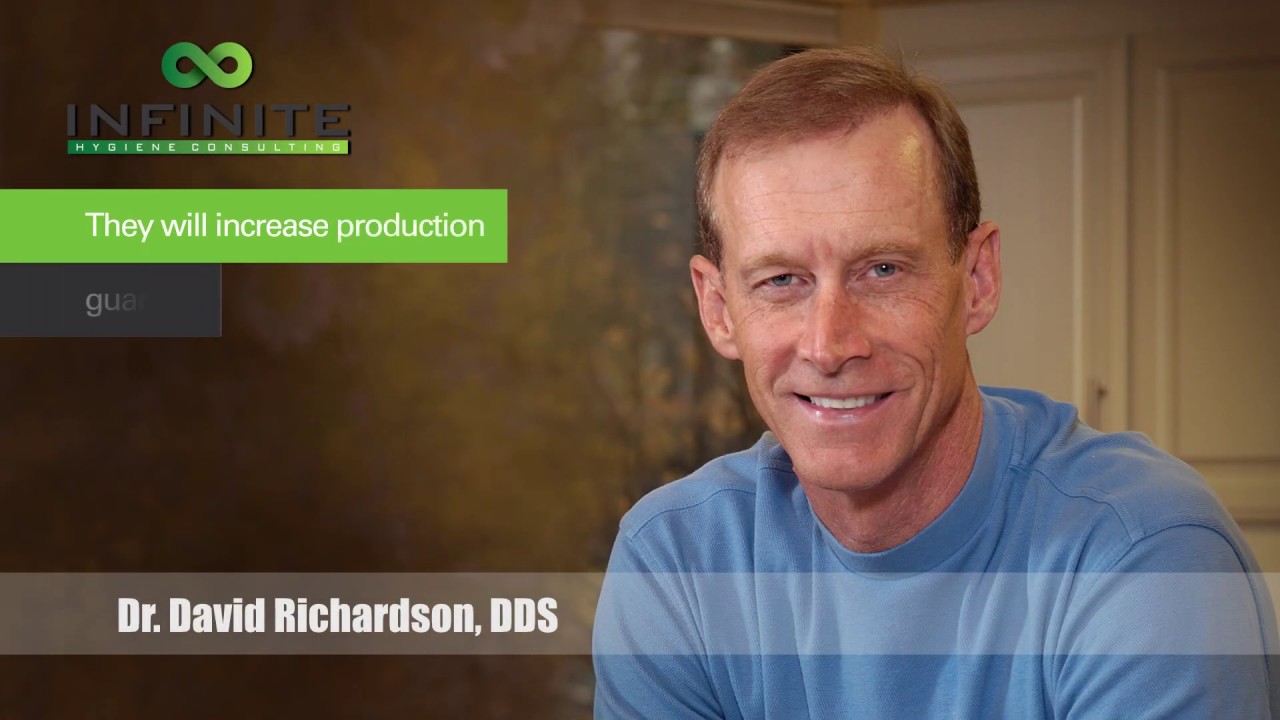 Trina Poulsen and Santiago Valdez of Infinite Hygiene Consulting help Kirkland Dentistry's team!