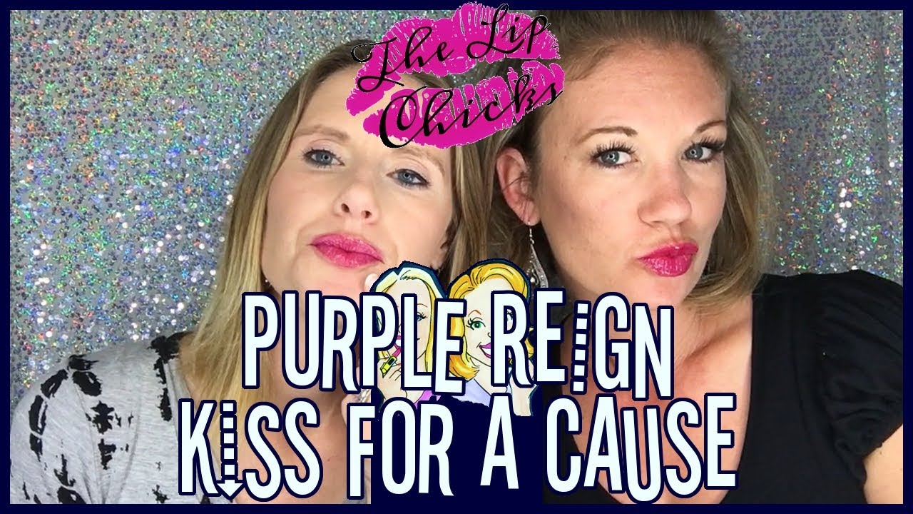 LIPSENSE PURPLE REIGN & KISS FOR A CAUSE 👑 Application Demo!