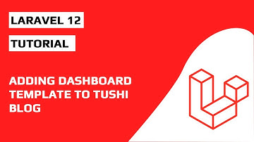 How to Add an HTML DASHBOARD Template to Laravel 12 | THE EASY WAY