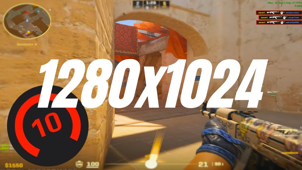 1280x1024 = BEST CS2 RESOLUTION