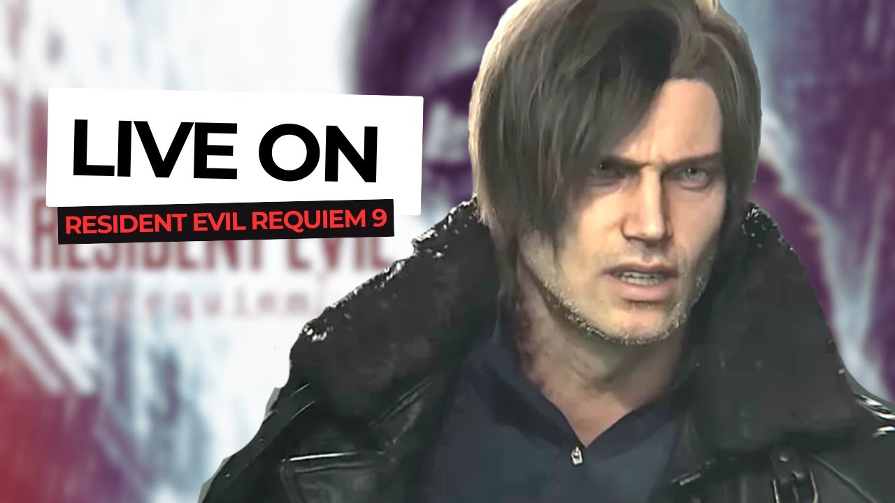 🔴 VEM PRO MEDO! Primeiras impressões AO VIVO #5| Resident Evil: Requiem 9 | RX 550
