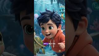 🌊🐚 The Ocean Pearl Kingdom 👑✨ | #cartoon #kidsfantasyadventure #animation #kids
