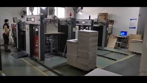 manual die cutter machine with automatic feeder  mp4