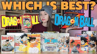 every dragon ball manga edition compared - which is best?