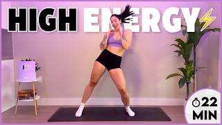 High Energy Party Dance Workout *NO TALKING* | Full Body Cardio, Easy-To-Follow