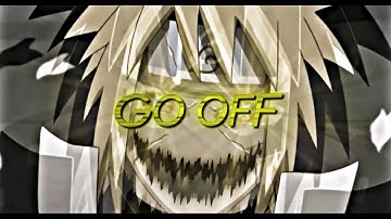 Go Off [Amv Edit/Naruto] #xanrotate #alightmotion Free Preset? 🏎️