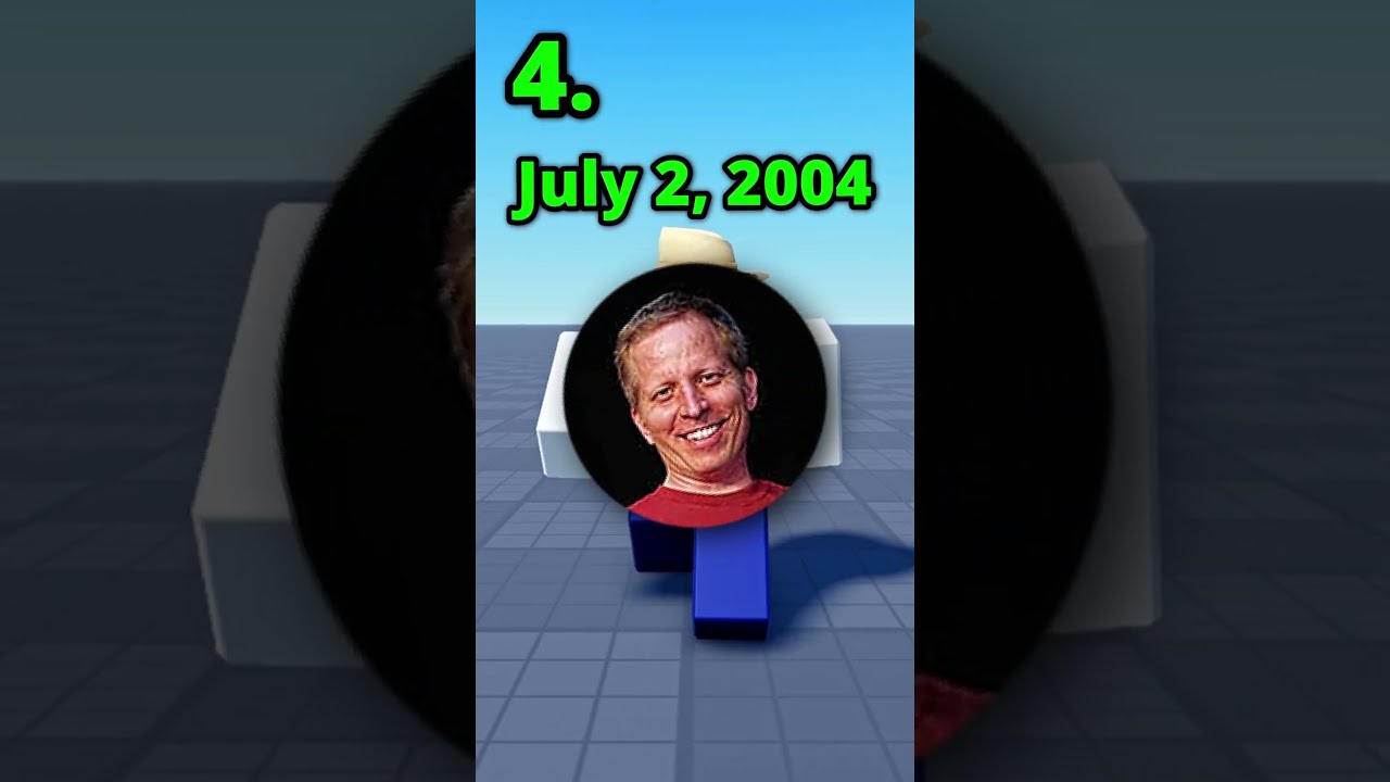 The First Roblox Account Ever