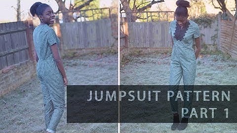 Pattern Drafting Tutorial – Jumpsuit Part 1 – The Trousers  • Elewa