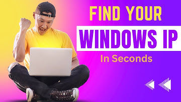 How to Find Your IP Address - Windows 10 - Windows 11 - One Command works on all Windows Versions