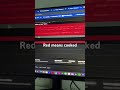 Red is cooked