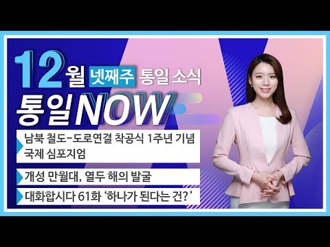 남북 철도-도로 연결 착공식 1주년 기념¸ <strong>국제</strong> 심포지엄 (2019년 12월 넷째 <strong>주</strong> 통일나우)