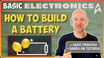 How Batteries Work | Tutorial on Electric Current and Voltage  | Basic Electronics