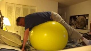 Lay on 36" Yellow Balloon 05-19-13. Lay On 36 Red Balloon 04 19 13