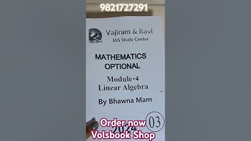 Maths optional notes by bhawana mam #upsc #motivational #maths