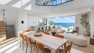 $10,995,000! Exceptional architectural beach home in Malibu with stunning panoramic ocean view