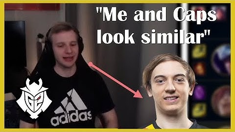 Jankos reacts to himself being Mistaken for Caps