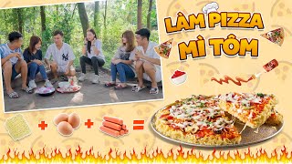 Làm Pizza Mì Tôm Hai Anh Em Phần 281 Phim Học Đường Hài Hước Hay Nhất Gãy Tv