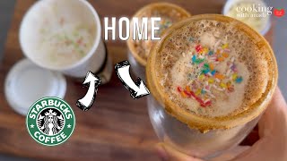 Make Your Own Starbucks Sugar Cookie Latte
