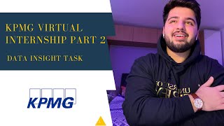 KPMG | VIRTUAL INTERNSHIP MODULE 2 | SOLUTION - DATA INSIGHT