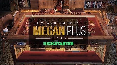 The Megan Plus - Board Game Table by Geeknson
