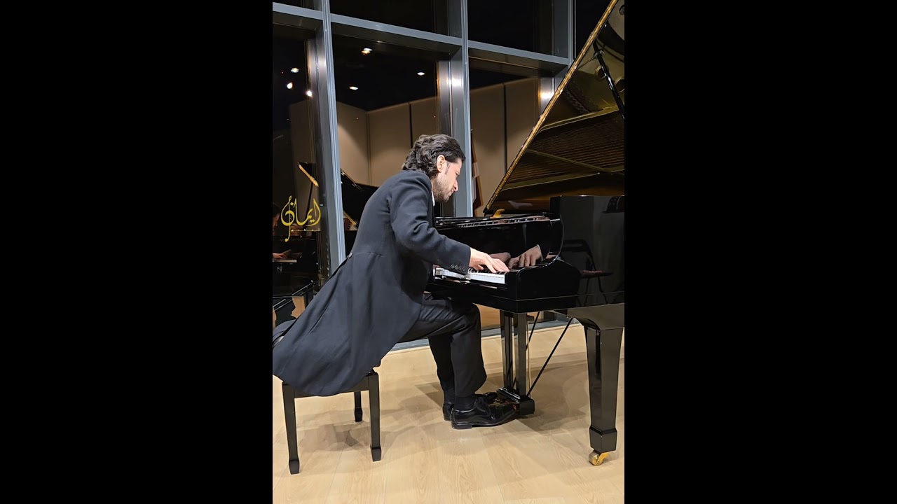 Whisper of an angel.. Composed by Dr. Eman AlHashmi.. Played by Andrejs Osokins ❤️