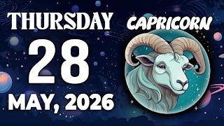 CAPRICORN ♑︎ AN UNEXPECTED MESSAGE WILL LEAVE YOU SPEECHLESS 😳❤️ HOROSCOPE FOR TODAY May 28, 2026 screenshot 4