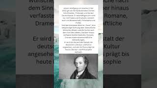 📚 Johann Wolfgang von Goethe – Genie der deutschen Literatur ✨