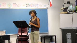 Amber playing Sonata No. 1.MOV