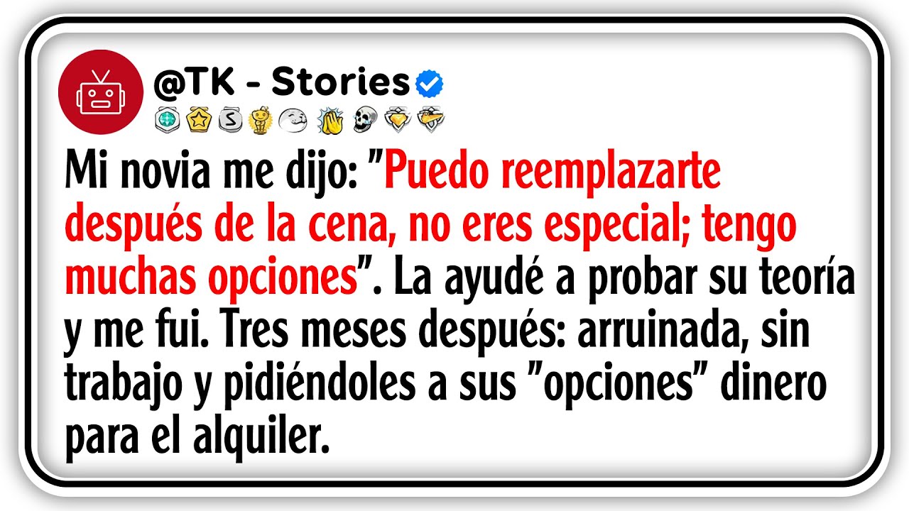 Mi novia me dijo: 