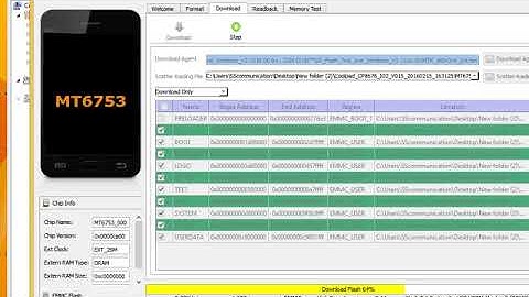 Coolpad 8676-l02 Flashing by Sp Flash Tool