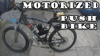 motorised push bike adventures 80cc bmx track